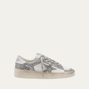 NWT Golden Goose Stardan Glitter Low-Top Sneakers